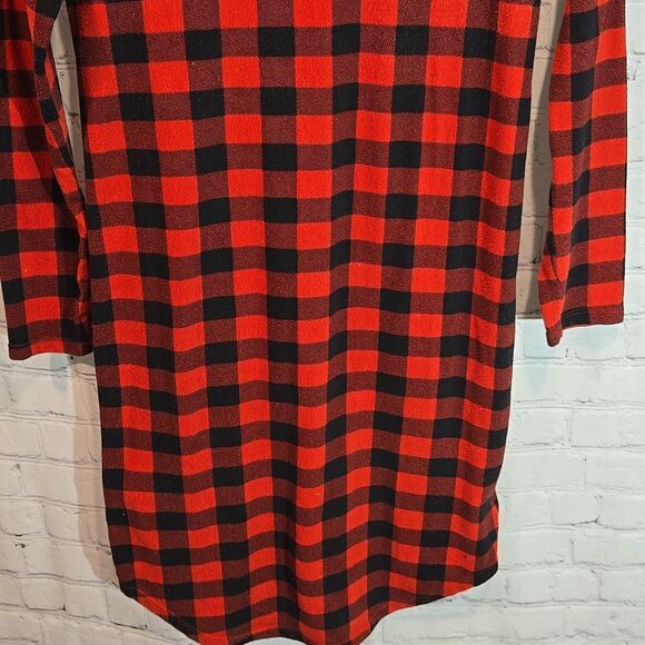 32 Degrees Heat Buffalo Check Nightgown Size S - Picture 3 of 8